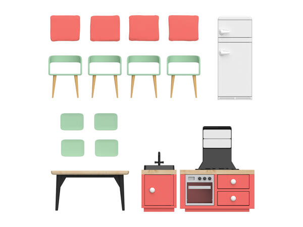 Playtive Doll's House Furniture