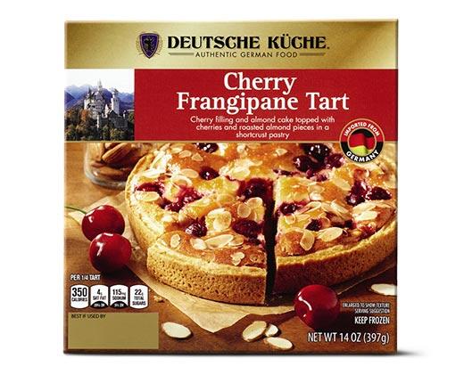 Deutsche Küche 
 Cherry or Apple Frangipane Tart