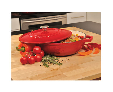 Crofton Cast Iron 5-Quart Braiser