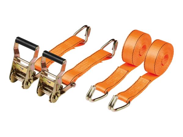 Ultimate Speed Heavy Duty Ratchet Strap Set - 2 Pack