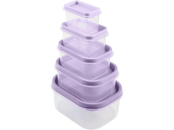 Food storage container set, 5 pieces