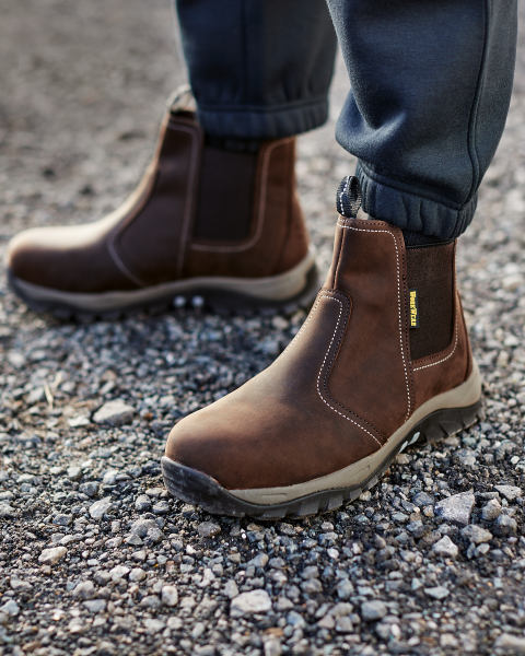 Brown Workwear Safety Dealer Boots