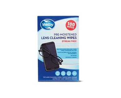 Welby Pre-Moistened Lens Cleaning Wipes