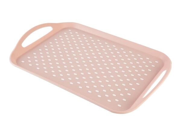 Livarno Home Pink Non-Slip Tray
