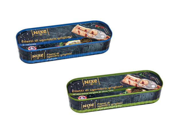 Grilled Mackerel Fillets