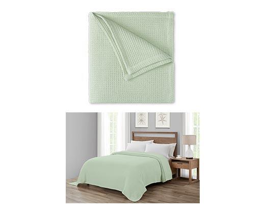 Huntington Home Full/Queen or King Cotton Blanket