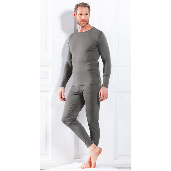 Feinripp-Thermo-Langarm-Shirt oder -Unterhose lang