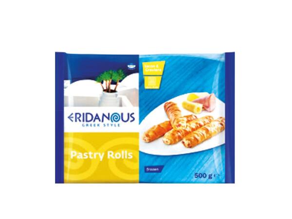 Graviera Cheese & Bacon Pastry