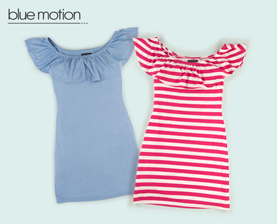 BLUE MOTION Damen-Offshoulder-Kleid