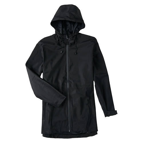 Ladies Rain Jacket - Black, XL