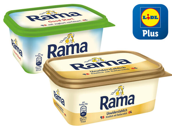 Rama Pflanzenmagarine