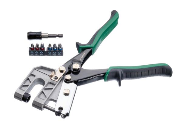 Tin snips, 3 pieces or drywall tool set, 9 pieces