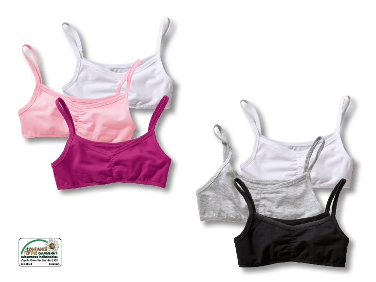 Brassières, lot de 3