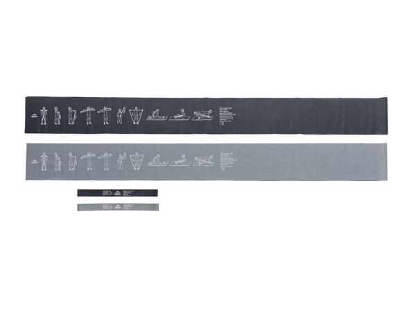 CRIVIT Strong To Extra-Strong Resistance Bands - Set of 4