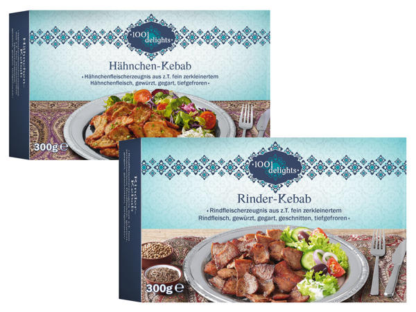 1001 DELIGHTS Kebab gegart