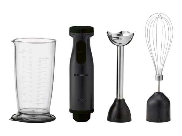 Silvercrest Black Hand Blender Set