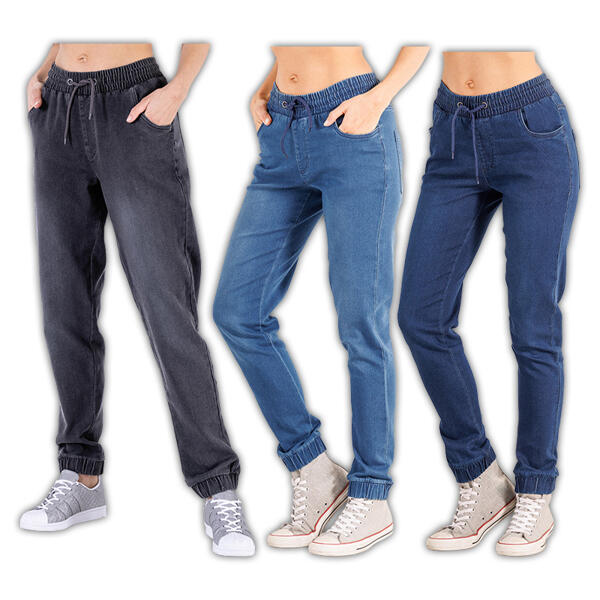 Sweat Denim Jogg-Jeans