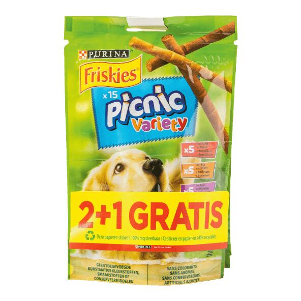 FRISKIES(R) 				Hundesnacks, 3er-Packung