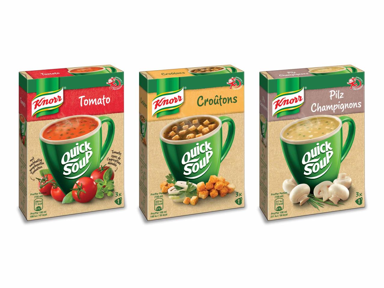 Knorr Quick Soup Triopack
