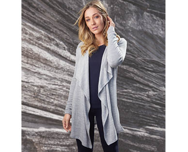 Ladies Merino Waterfall Cardigan