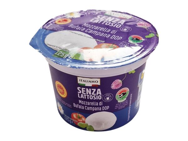 Lactose-free Buffalo Mozzarella PDO