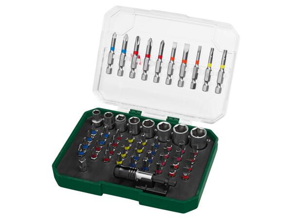 Bit Set, 71 Pieces or Bit & Socket Set, 56 Pieces