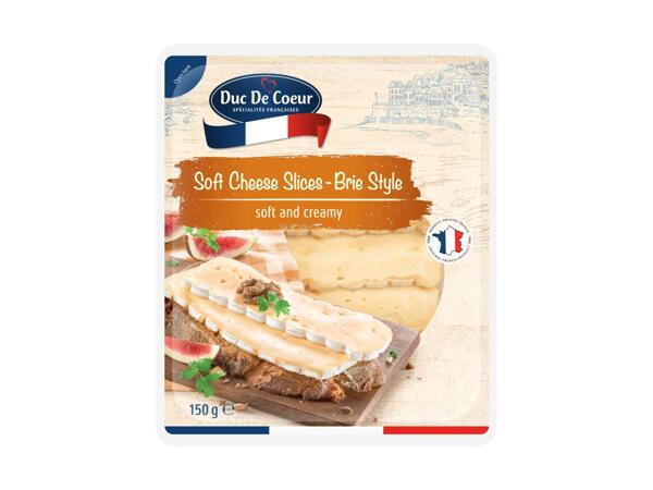 Brie en tranches