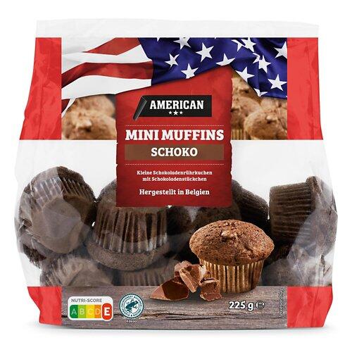 AMERICAN Mini Muffins, Schokolade