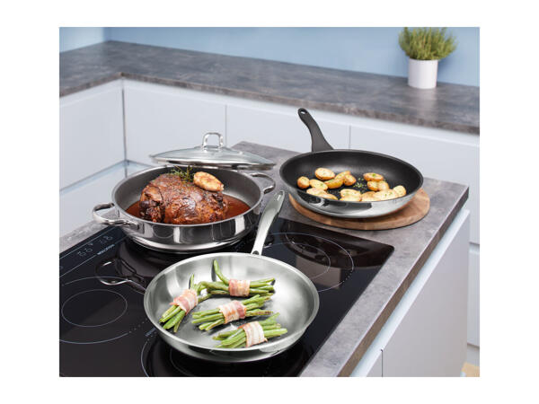 Ernesto 28cm Stainless Steel Saute Pan
