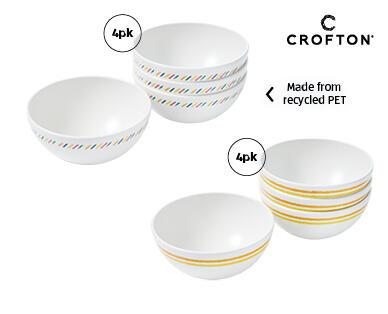 Recycled PET Tableware Assortment 4pk