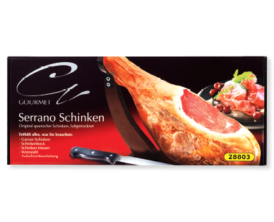 Prosciutto Serrano spagnolo originale GOURMET