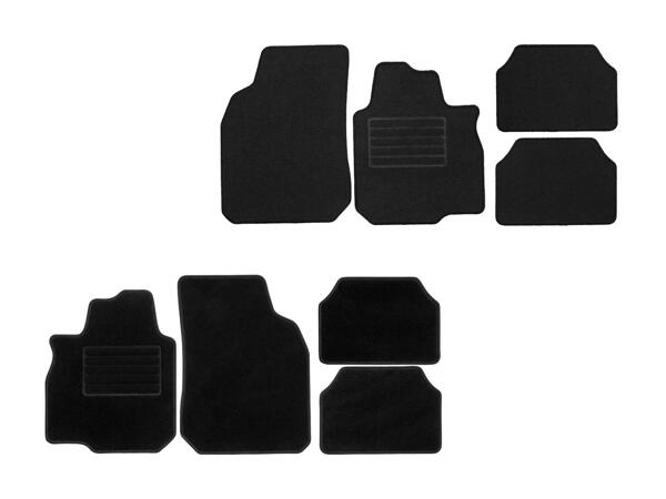 Set de tapis de voiture universels, 4 pièces