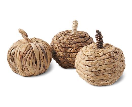Huntington Home Woven Pumpkins