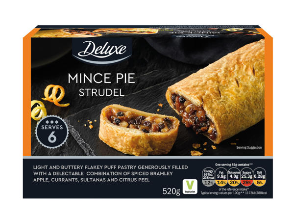 Mince Pie Strudel