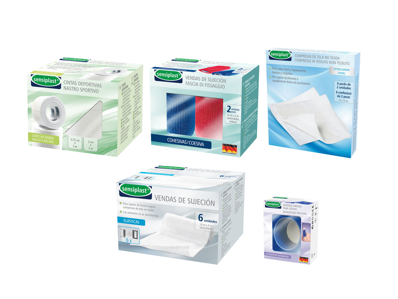 Bandages or Non-Woven Sterile Compresses