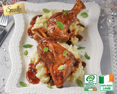 Specially Selected Premium Irish Lamb Shanks