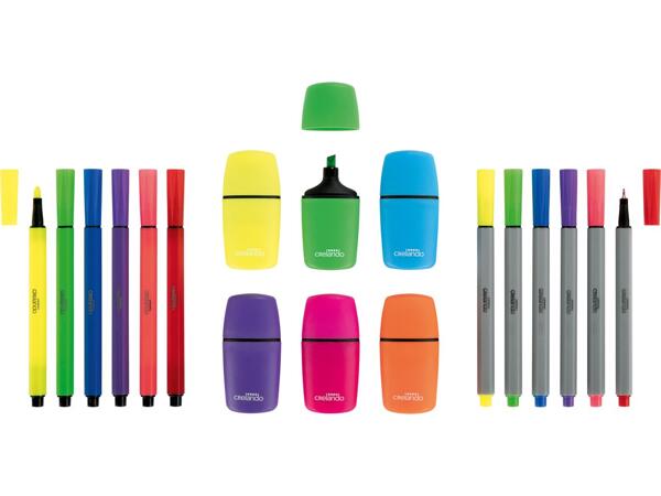 Mini marker set, 18 pieces
