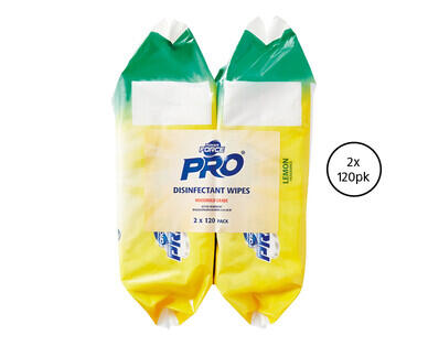 Disinfectant Wipes 2 x 120pk