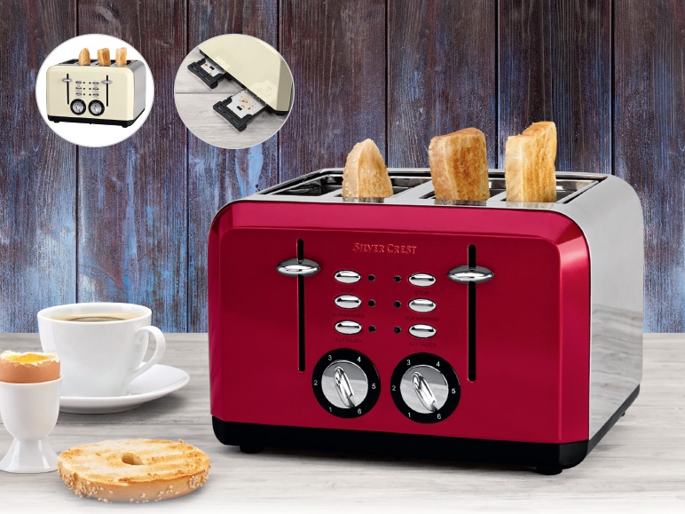 SILVERCREST KITCHEN TOOLS 4 Slice Toaster