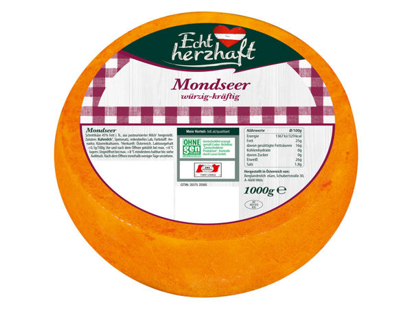 Echt herzhaft Mondseer