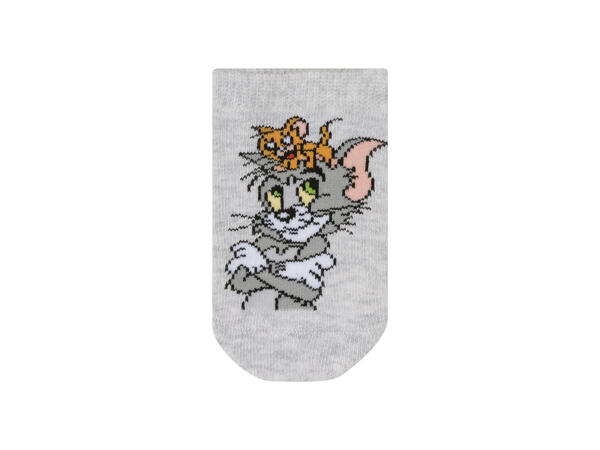Girls' Trainer Socks "Tom and Jerry"