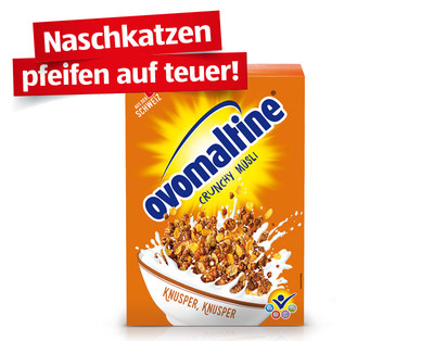 OVOMALTINE Crunchy Müsli