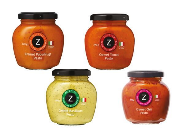 Zelected cremet pesto