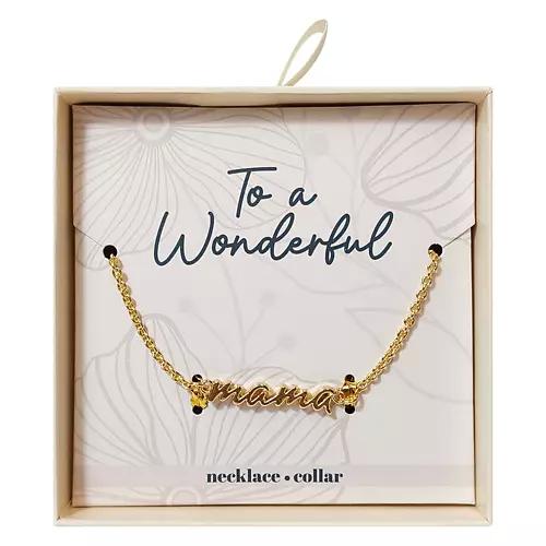 Mother's Day Gold Mama Necklace