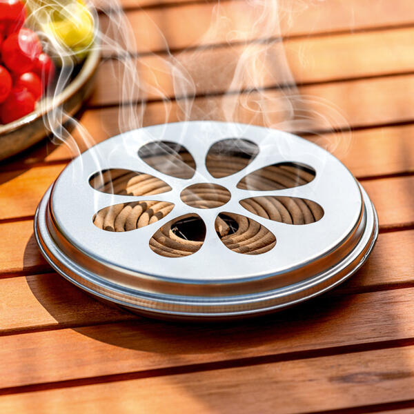 Citronella Räucherspiralen 10er-Set mit Dose