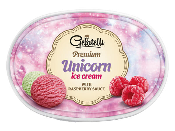 Gestrudeltes Eis Unicorn