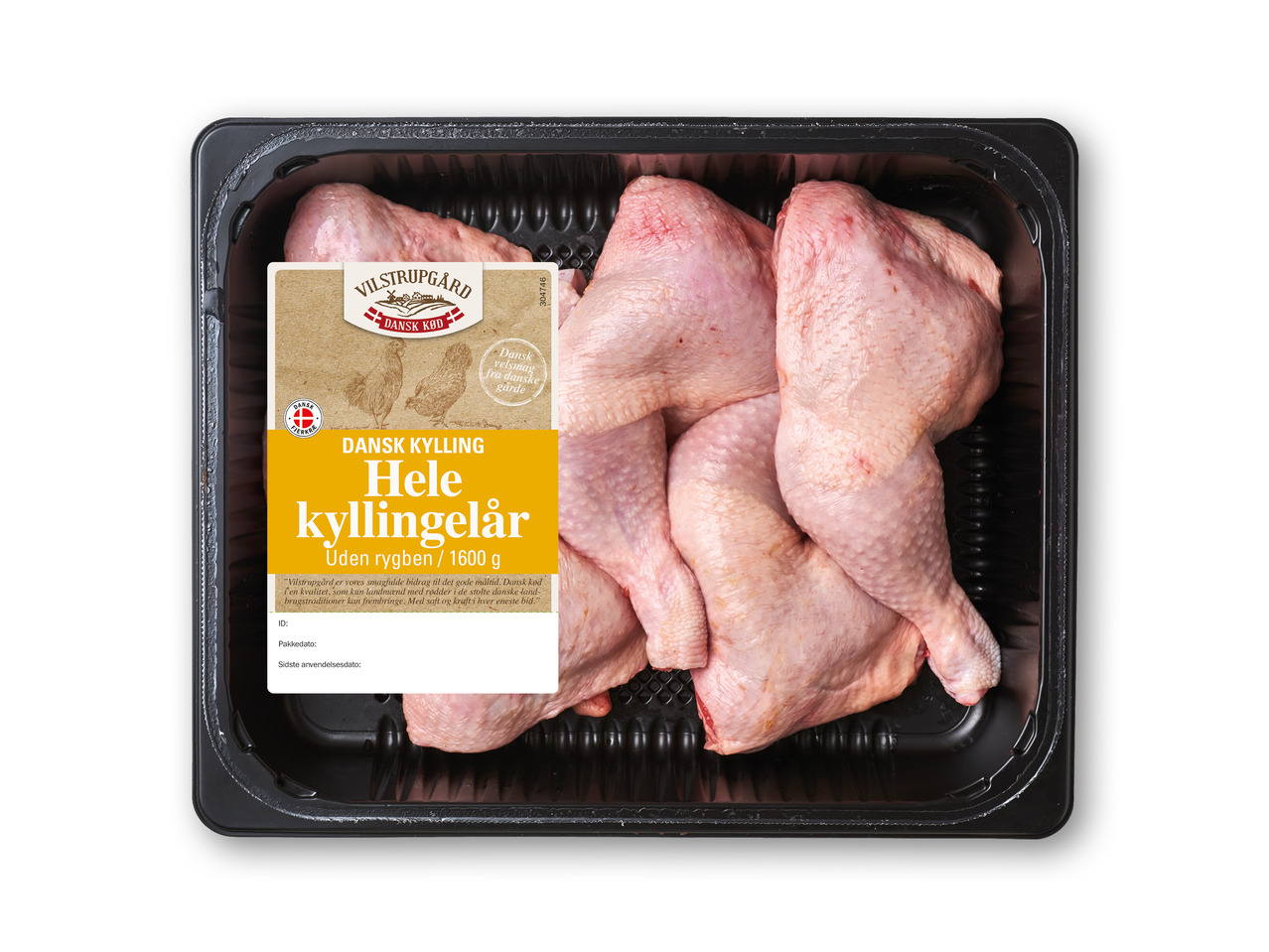 VILSTRUPGÅRD Danske hele lår uden ryg