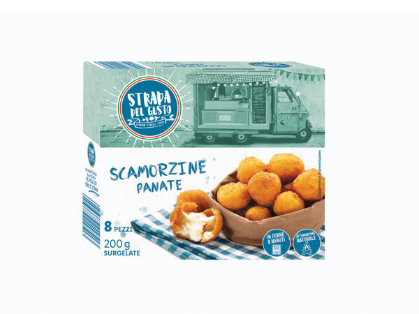 Mini Breaded Scamorza Cheeses