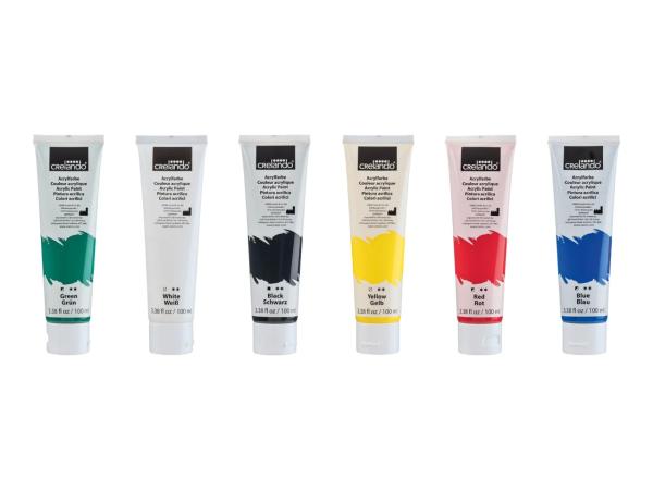 Acrylic Paints - Basic Colours
