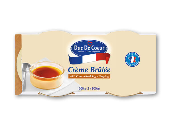 Crème brûlée